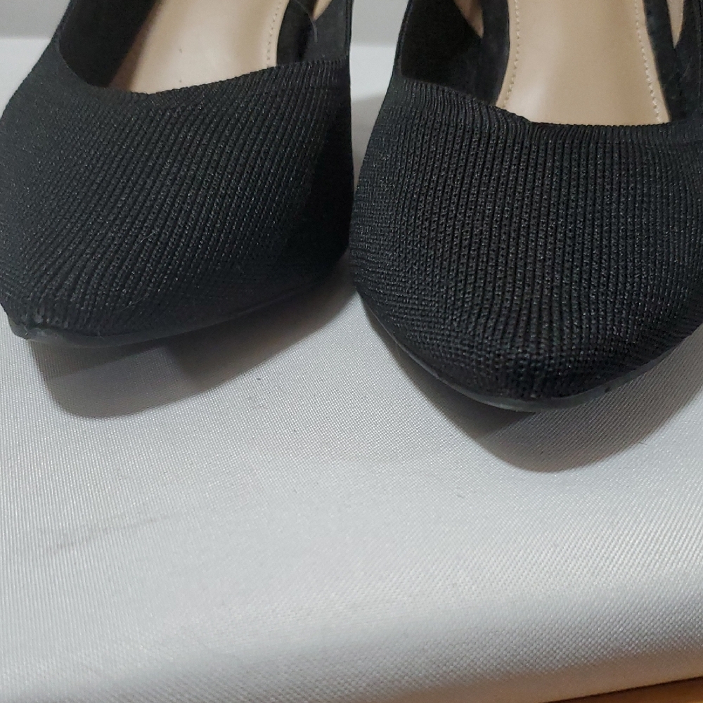 MIA Classic Black Pointed Heels - Picture 4 of 6